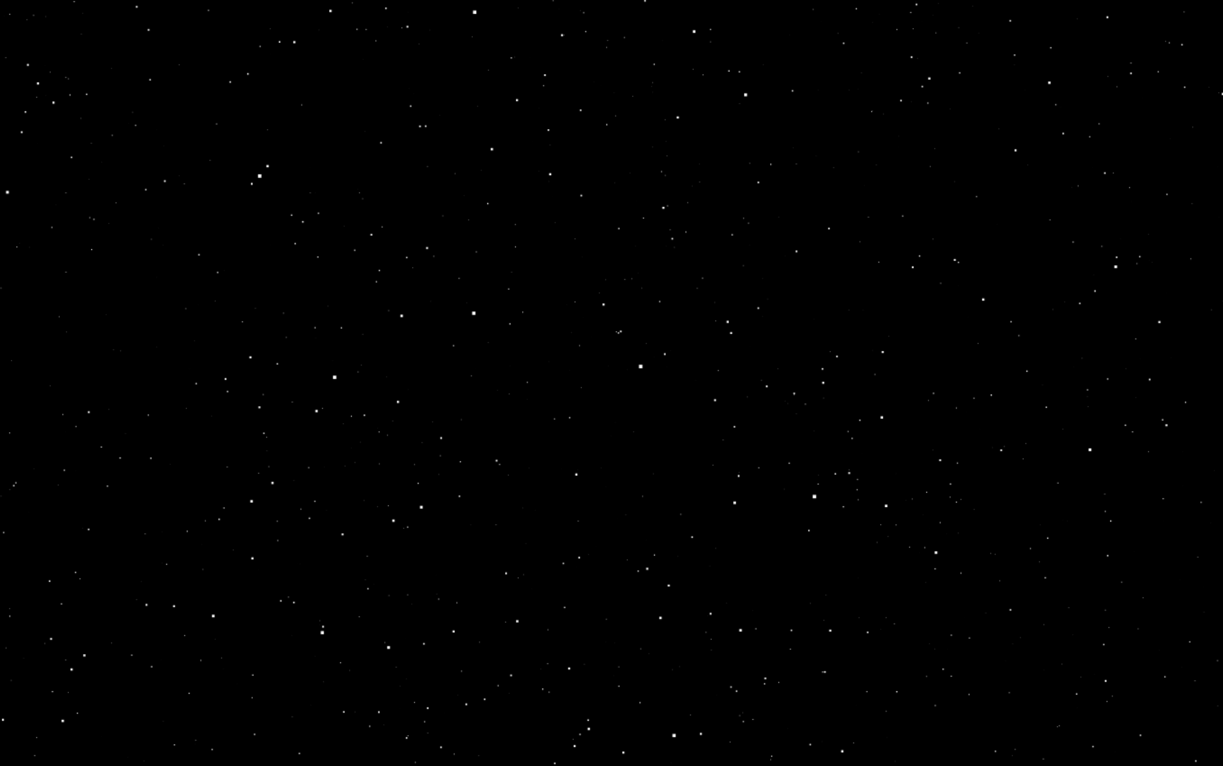 Starfield canvas